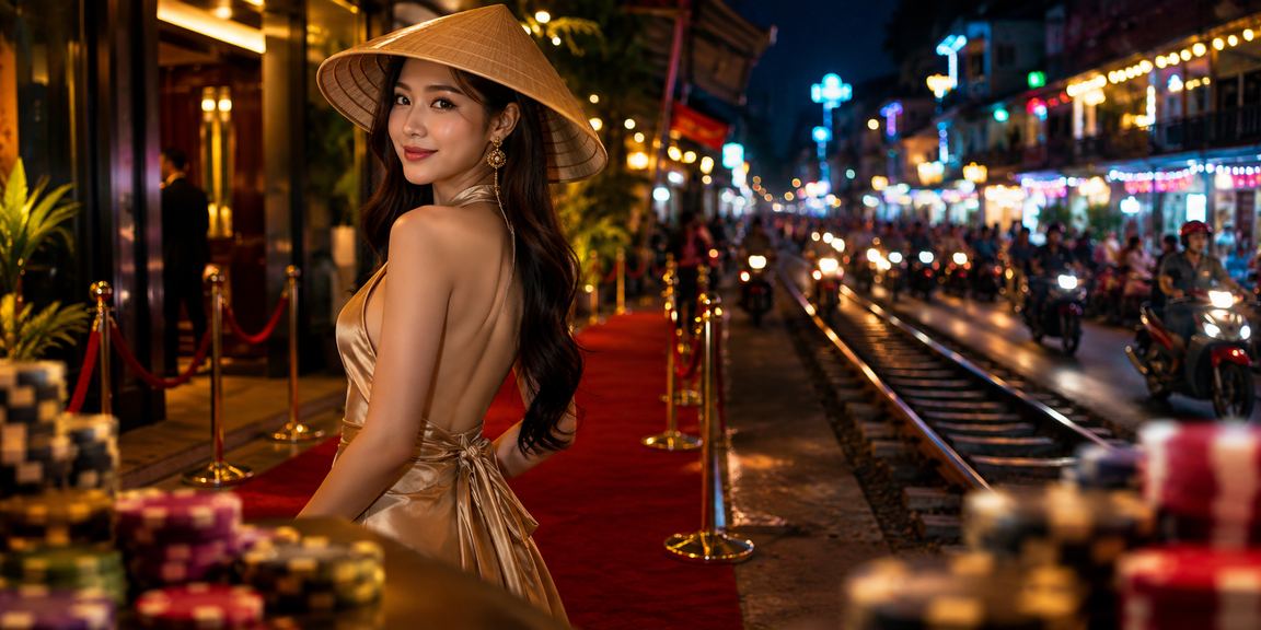 Người phụ nữ đội nón lá chơi bắn cá trực tuyến tại Hà Nội