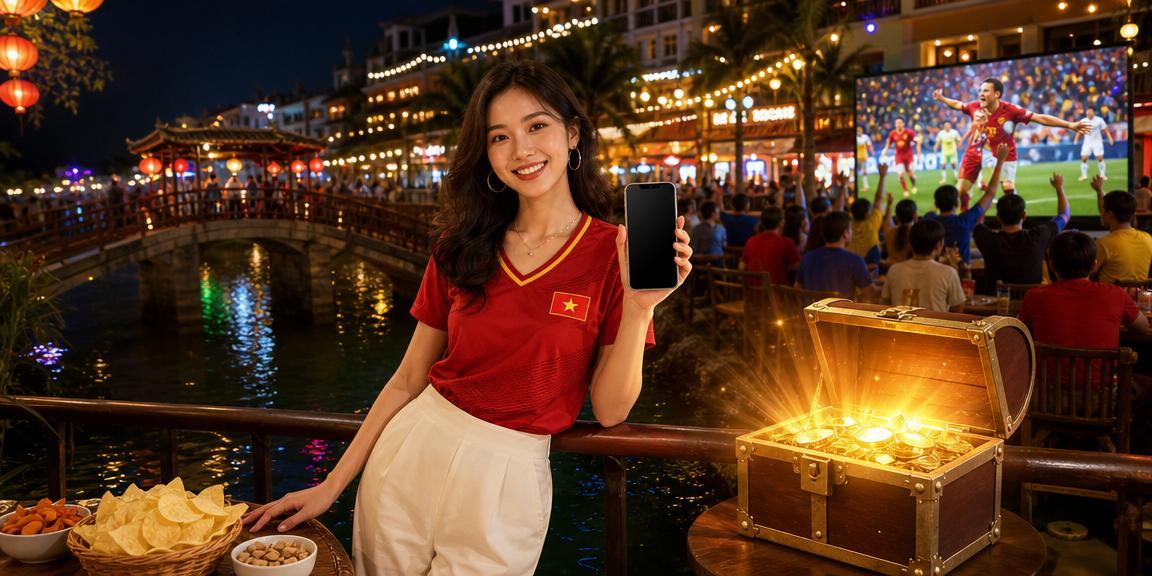 Người dùng tại Phú Quốc đăng ký tài khoản và xem thông tin thưởng trực tuyến